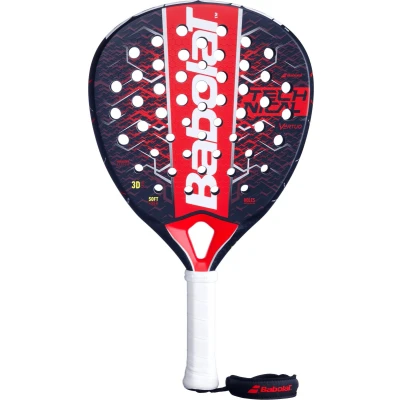 Afbeelding van Babolat Technical Vertuo 2025 Padelracket Diamant 345/365 gram Rood/Zwart
