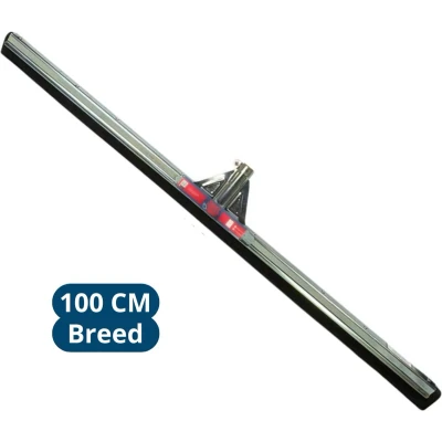 Afbeelding van Synx Tools Vloertrekker 100cm zonder steel Zwart Trekkers/moppen Dweilen vloerwisser met water