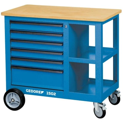 Afbeelding van Gedore Verrijdbare Werkbank 1502 + Bankschroef 409 S