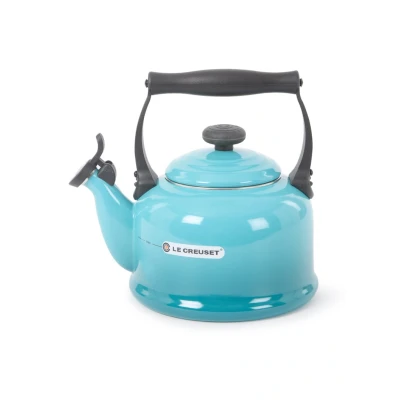 Afbeelding van Le Creuset Fluitketel &quot;tradition&quot; In Caribbean Blue 2,1l