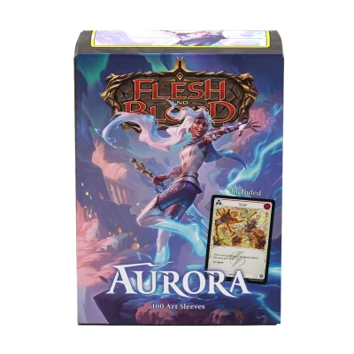 Afbeelding van Dragonshield Box 100 Brushed Art Sleeves: FAB Aurora
