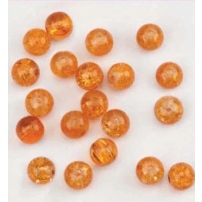 Afbeelding van Sparkle glass beads, Peach