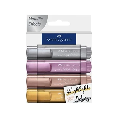 Afbeelding van Tekstmarker Faber Castell metallic