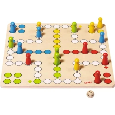 Afbeelding van Goki Houten Ludo