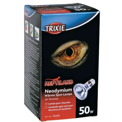 Afbeelding van Trixie Reptiland Warmtelamp Neodymium 50 WATT 6,3X6,3X10 CM (398765)