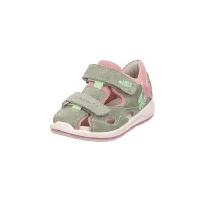 Afbeelding van Superfit Boomerang Sandalen voor kinderen, Maat: 25, Hellgrün/rosa Leer/ synthetisch