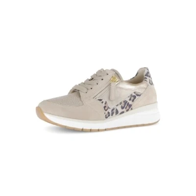 Afbeelding van Gabor Sneakers laag, Dames, Maat: 39, Oasi muschel Veloursleer