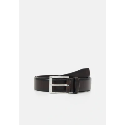 Afbeelding van BOSS Elloy Riem, Heren, Maat: 85, Dark brown