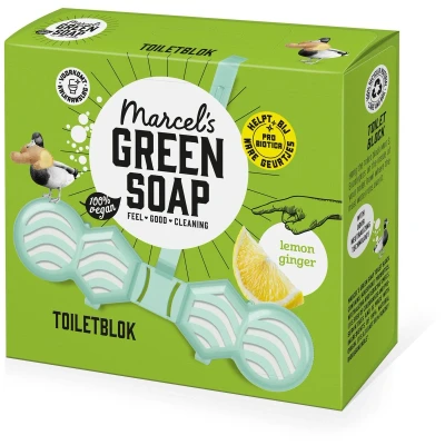 Afbeelding van Marcel&#039;s Green Soap Toiletblok Citroen &amp; Gember