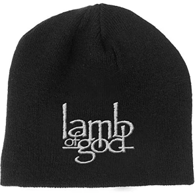 Afbeelding van Lamb Of God Band Logo Beanie Muts Zwart