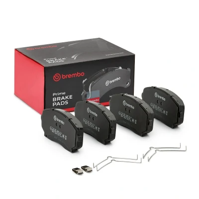 Afbeelding van BREMBO P 54 059 Remblokkenset Met akoestische slijtagewaarschuwing toebehoren MAZDA: CX 5 II, 7, 9