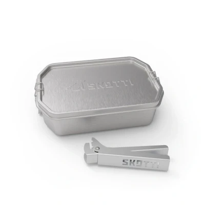 Afbeelding van SKOTTI Braadpan 1 Liter Zilver Hulpmiddelen