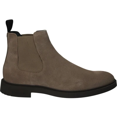Afbeelding van Blackstone Owen Dodo Chelsea boots Man Light brown Maat: 45