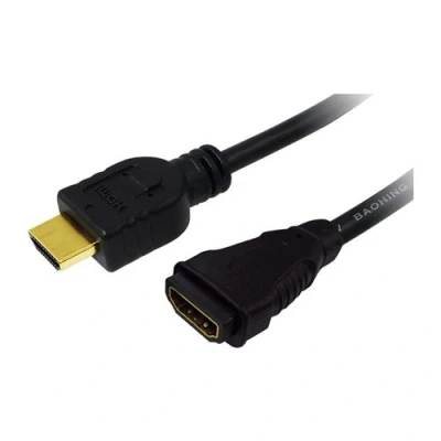 Image de LogiLink High Speed with Ethernet HDMI avec câble d&#039;extension 2 m