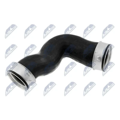Afbeelding van NTY GPP VW 044 Laadluchtslang Rubber met voering van stof VOLKSWAGEN: Transporter 5, 5 Bus, Multivan (7HM