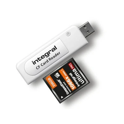 Afbeelding van Integral Compact Flash card reader USB 2.0