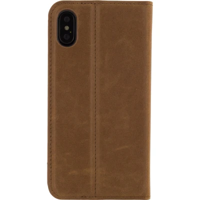 Afbeelding van Mobilize Premium Gelly Book Case Apple iPhone X/Xs Brown