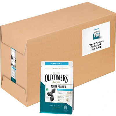 Afbeelding van Oldtimers Zoute Puntjes 12x100g