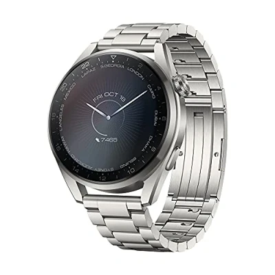 Afbeelding van HUAWEI Watch 3 Pro Elite Smartwatch 3,63 cm (1,43 inch) 48 mm AMOLED 4G Titanium GPS (satelliet)