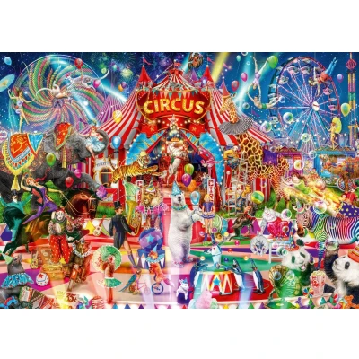 Afbeelding van Bluebird Puzzle A Night at the Circus 500 Teile.