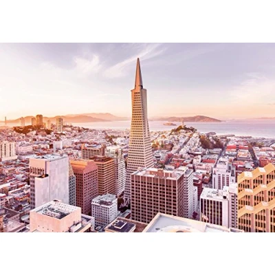 Afbeelding van Fotobehang San Francisco Morning 368x254cm Papierbehang