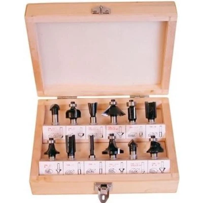 Afbeelding van HiKOKI Frezenset 6 mm (12 stuks) 711016