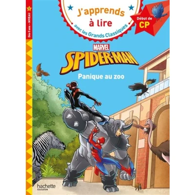 Image de Disney Marvel Spider Man Panique au zoo, CP Niveau 1