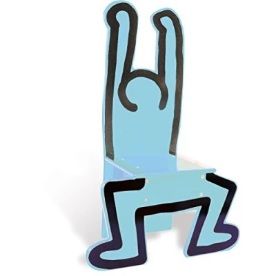 Afbeelding van Standing Man Chair (Blue) by Keith Haring