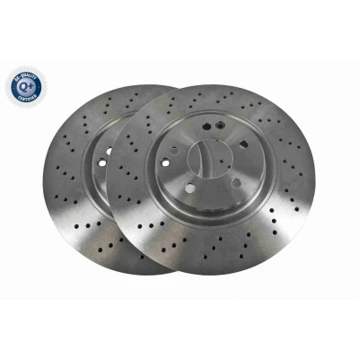 Afbeelding van VAICO V30 80016 Remschijf Vooras 330 28 5 112 geperforeerd/interne ventilatie Original kwaliteit MERCEDES BENZ: C Class Saloon, CLK Coupe