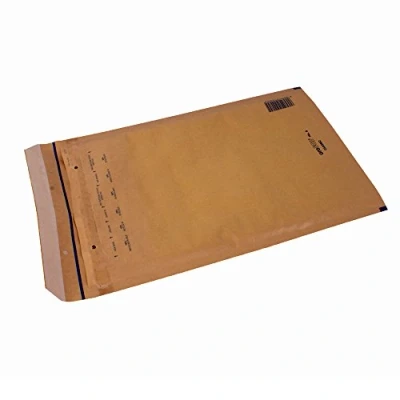 Afbeelding van 1x Stuks bubbel/luchtkussen enveloppen bruin 22 x 34 cm Bubbeltjes