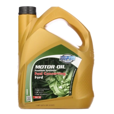 Afbeelding van Mpm Premium Synthetic FUEL CONSERVING FORD 5W 30 5L Motorolie 05005E FORD: FIESTA 5, 6, Transit V363 Van, LAND ROVER: Range Rover Evoque