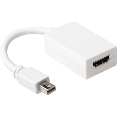 Afbeelding van ACT AK4000 Verloopkabel Mini DisplayPort Male/HDMI A Female Wit 15 cm