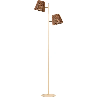 Afbeelding van ETH Daan Vloerlamp 2xE27 zand