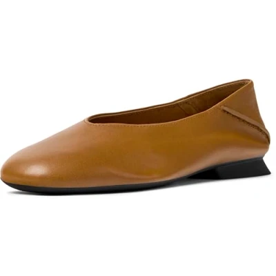 Afbeelding van CAMPER Casi Myra Flat Ballet voor dames, Medium Bruin 041