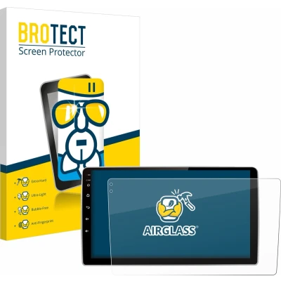 Afbeelding van BROTECT Screenprotector voor Junsun V1 pro 9&quot; Folie Beschermfolie Beschermglas transparant