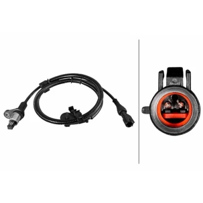 Afbeelding van HELLA 6PU 358 219 261 ABS Sensor Met verbindingsstuk Geluidsensor 2 1185