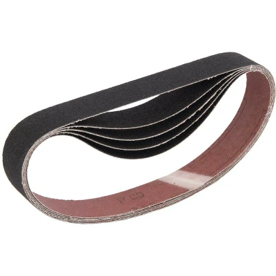 Afbeelding van Makita schuurband 533x30mm K80 zwart (per 5 stuks)