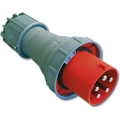 Afbeelding van Krachtstroom Stekker Rood 63 Ah/400 Volt 5 Polig