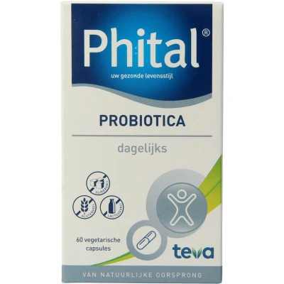 Afbeelding van Phital Probiotica Dagelijks Capsule