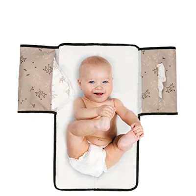 Afbeelding van Dooky 3 in 1 Changing Pack Romantic Leaves Beige