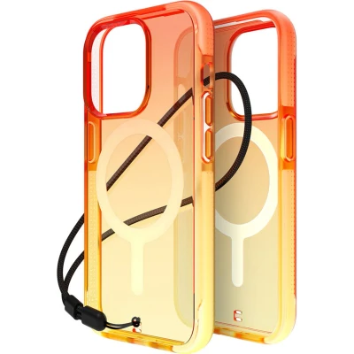 Afbeelding van BodyGuardz Ace Pro MagSafe iPhone 15 Peach Sorbet Ombre
