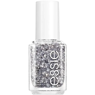 Afbeelding van Essie Glitternagellak voor glinsterende vingernagels, set van 278 in stones, glitter/zilver, 13,5 ml