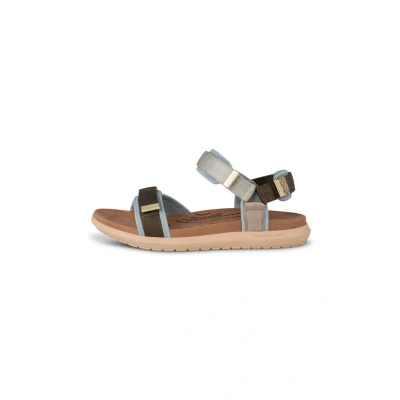 Afbeelding van Woden LINE LITE Outdoorsandalen, Dames, Maat: 37, Stone multi Textiel