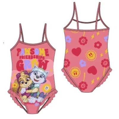 Afbeelding van PAW Patrol badpak roze maat 116 Skye en Everest zwempak