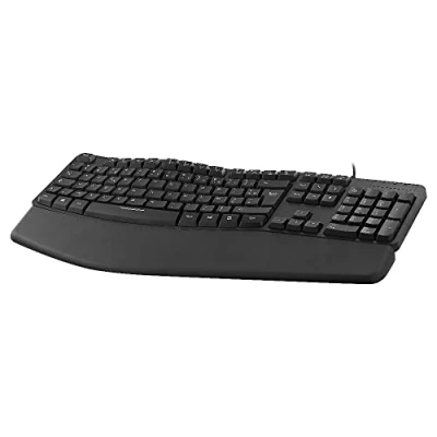 Afbeelding van T&#039;nB KBERGO ergonomisch bekabeld toetsenbord (zwart)