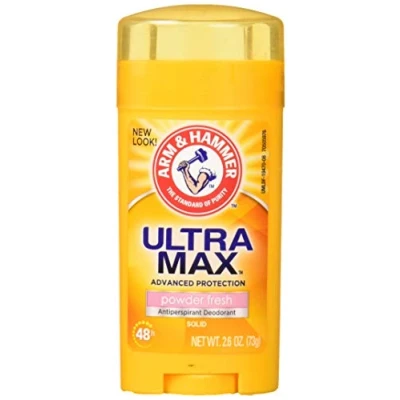Afbeelding van Arm &amp; Hammer, UltraMax, Solid Deodorant, Powder Fresh 73 g