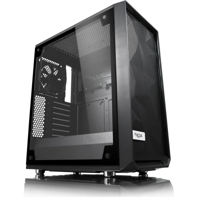 Afbeelding van ATX Semi tower Box Fractal DESIGN Meshify C Black