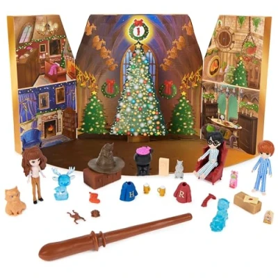 Afbeelding van Harry Potter Magical Minis adventskalender met 24 cadeautjes