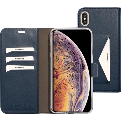 Afbeelding van Mobiparts Classic Wallet Case Apple iPhone XS Max Blue