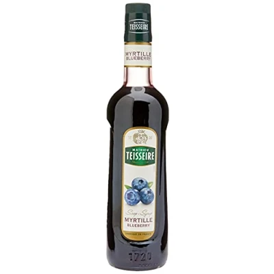 Afbeelding van Teisseire Blauwe bessensiroop, professionele kwaliteit, 70 cl